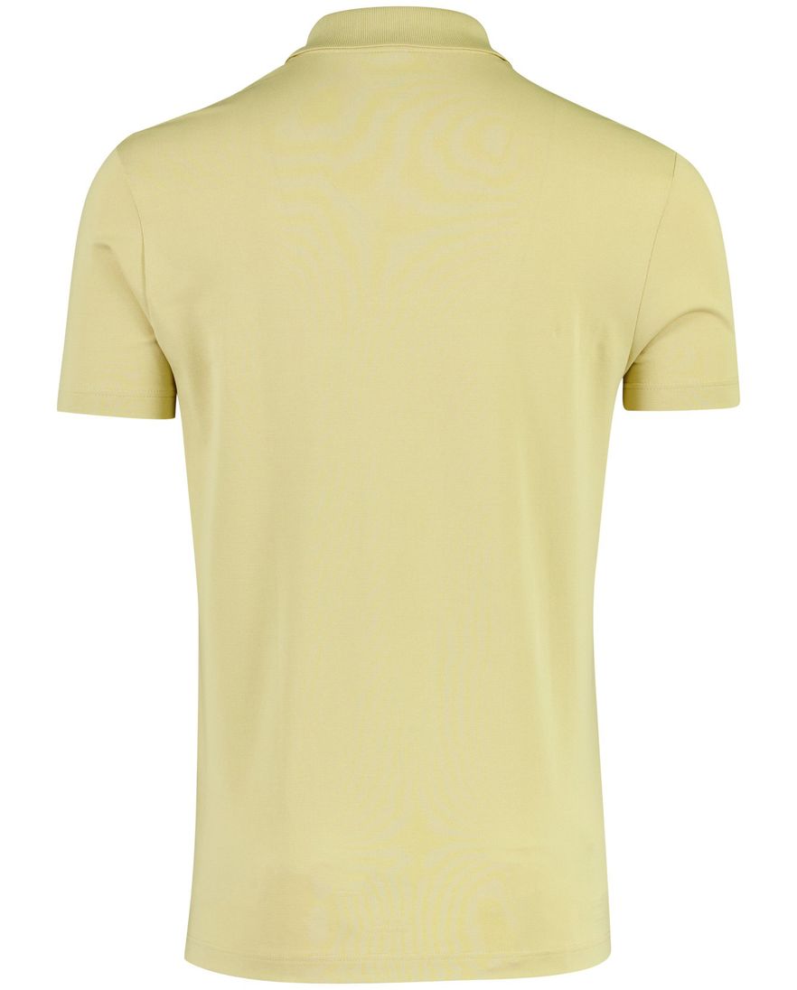 Geel poloshirt Lacoste 2 knoops