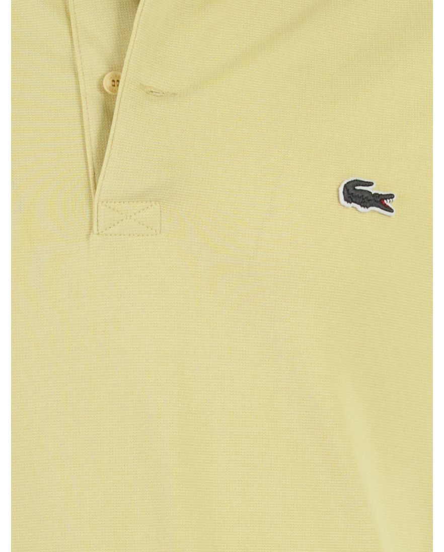 Geel poloshirt Lacoste 2 knoops
