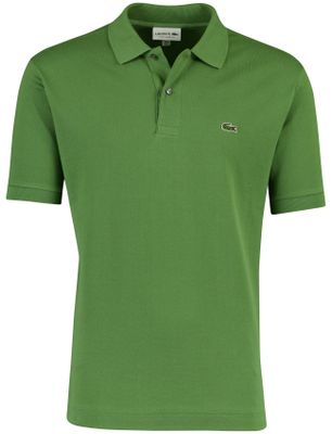 Lacoste Polo korte mouw Lacoste groen 2 knoops classic fit