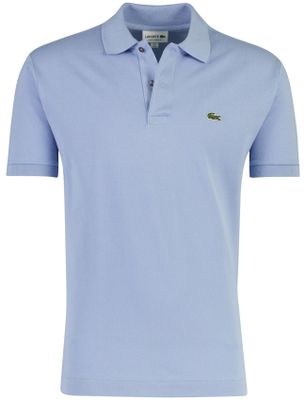 Lacoste Lichtblauw poloshirt Lacoste 2 knoops