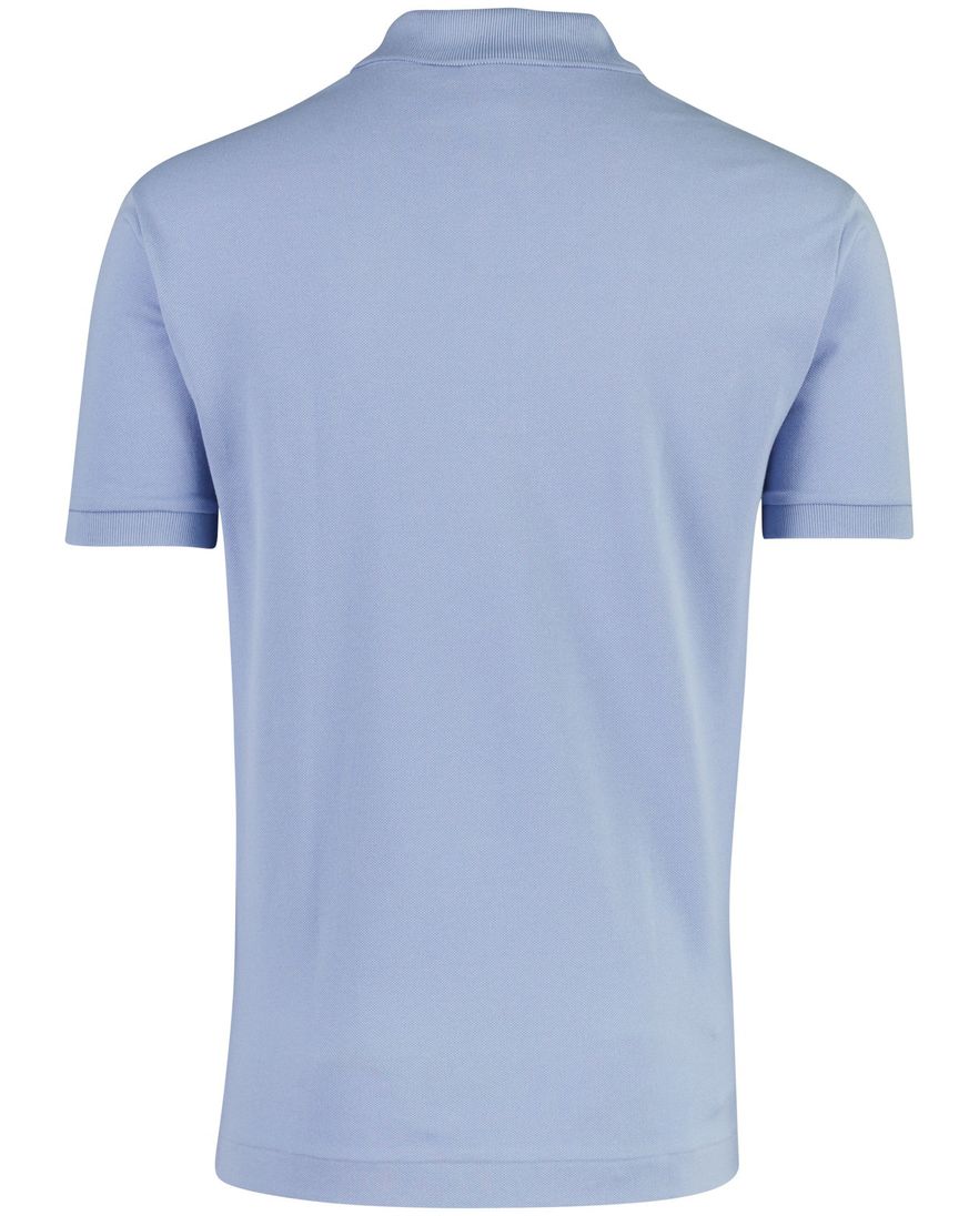 Lichtblauw poloshirt Lacoste 2 knoops