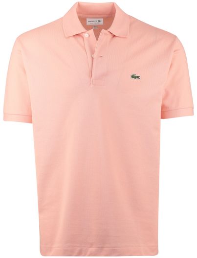 Lacoste Poloshirt lacoste pique 2-knoops oranje