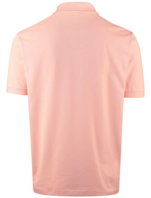 Oranje polo lacoste classic fit 2-knoops