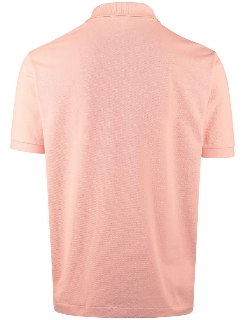 Poloshirt lacoste pique 2-knoops oranje