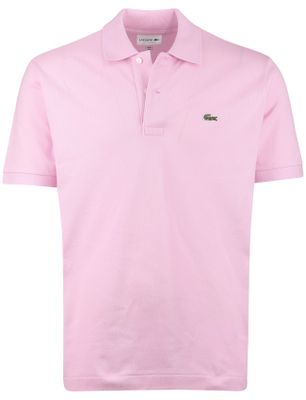 Lacoste Pique polo roze lacoste classic fit