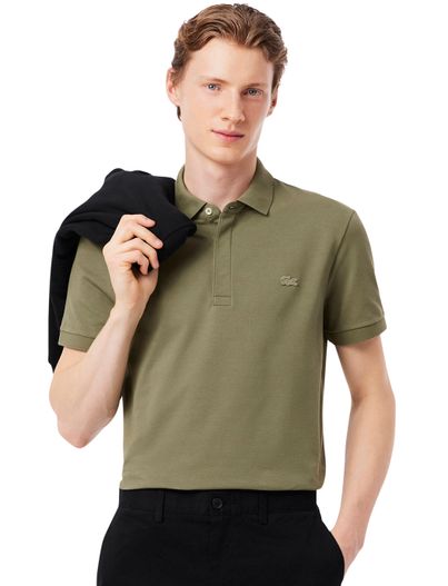 Lacoste Poloshirt Lacoste groen pique korte mouw