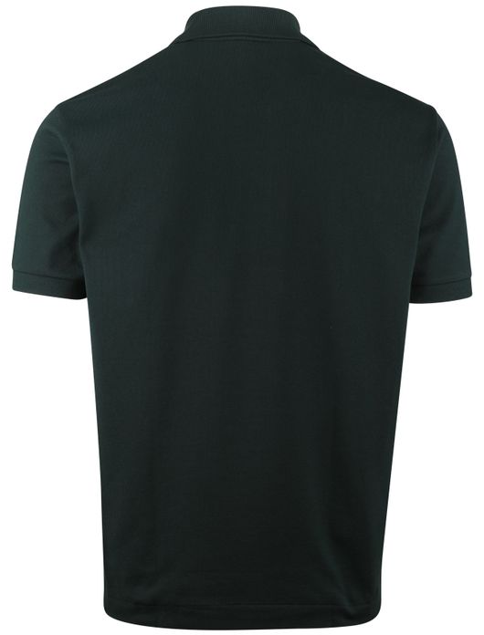 Classic fit lacoste polo donkergroen pique