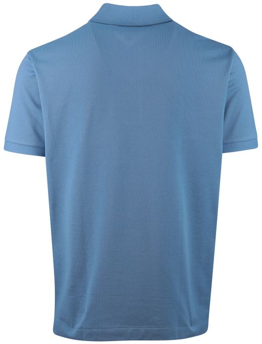 Lacoste polo classic fit blauw 2-knoops