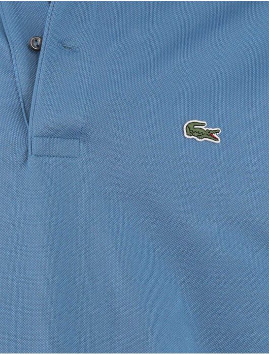 Lacoste polo classic fit blauw 2-knoops