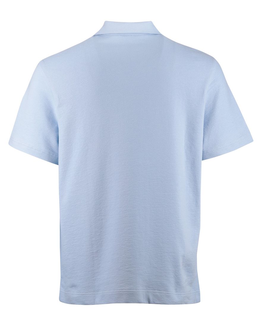 Lichtblauwe polo Lacoste 2 knoops