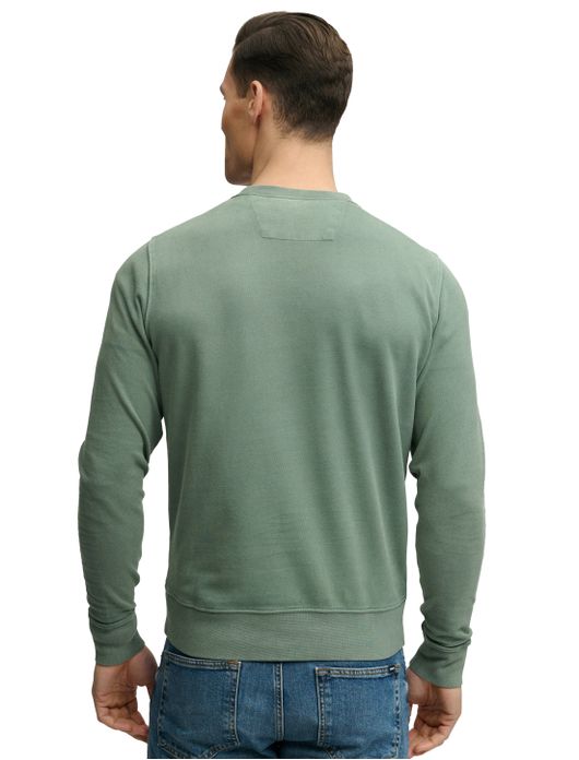 Superdry sweater groen slim fit