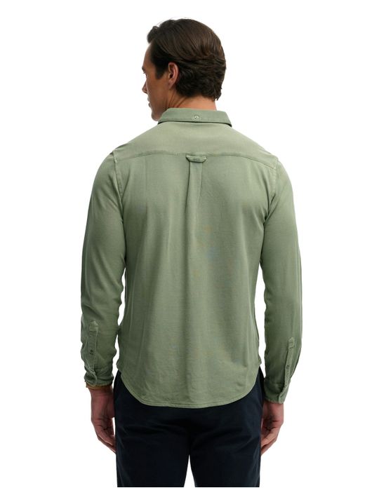 Superdry lange mouw overhemd groen