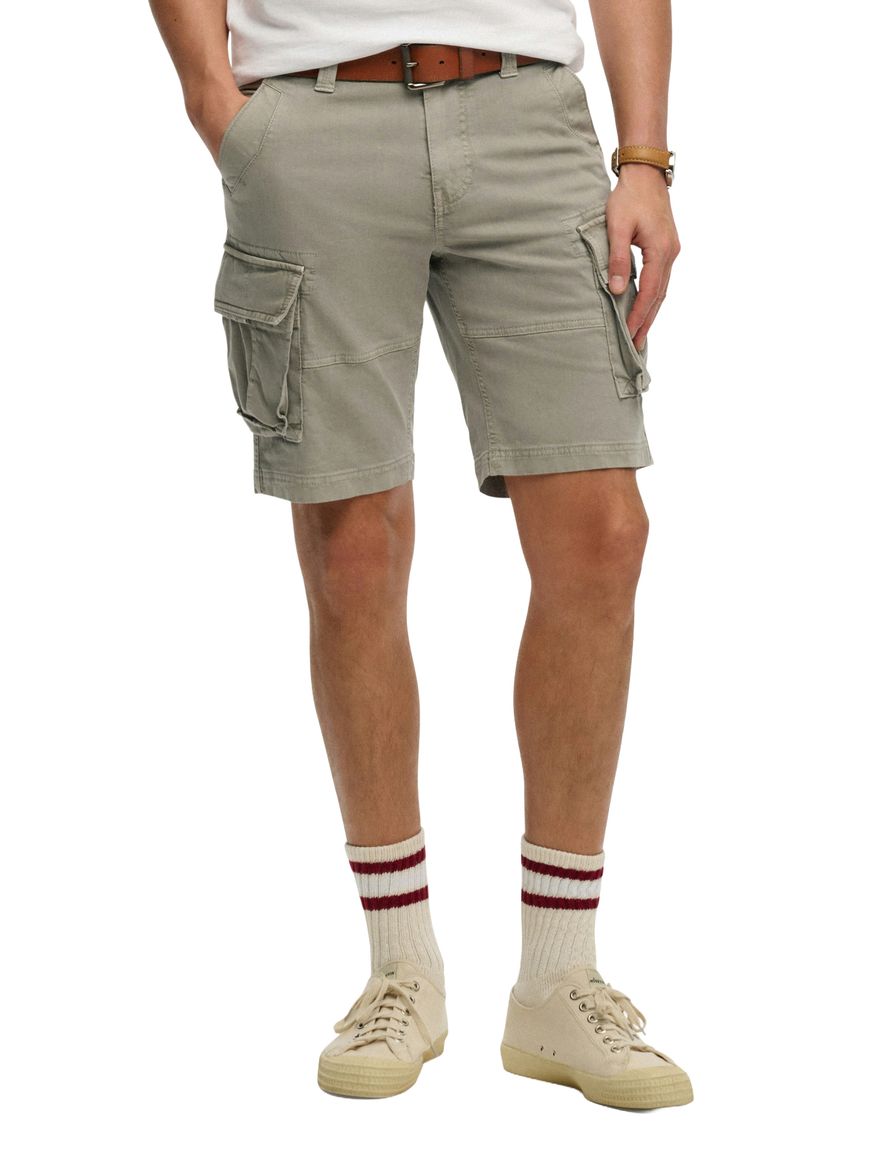 Superdry bermuda groen cargo zakken