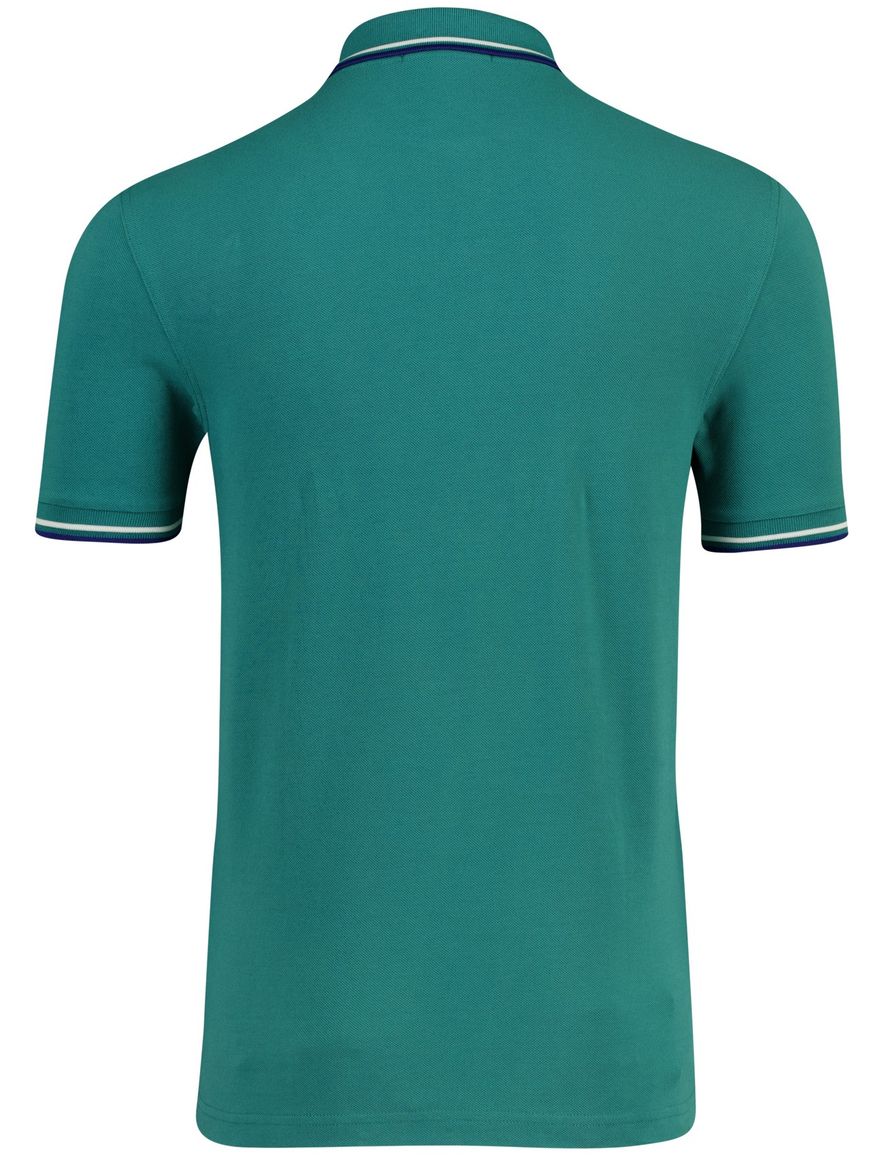 Fred Perry polo groen 2 knoops