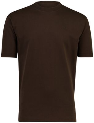 Aeden Aeden Gabbs T-shirt bruin backprint paars