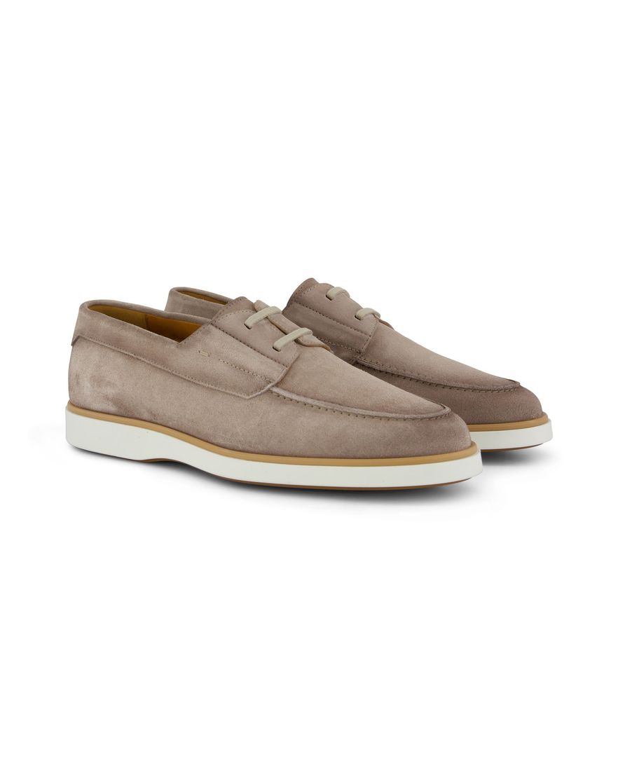 Suede Instappers Magnanni camel
