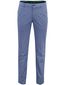 blauwe pantalon M.E.N.S. Madison flatfront model normale fit