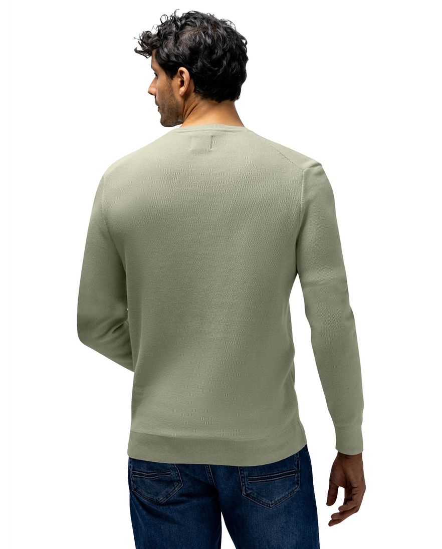 Trui ronde hals State of Art groen