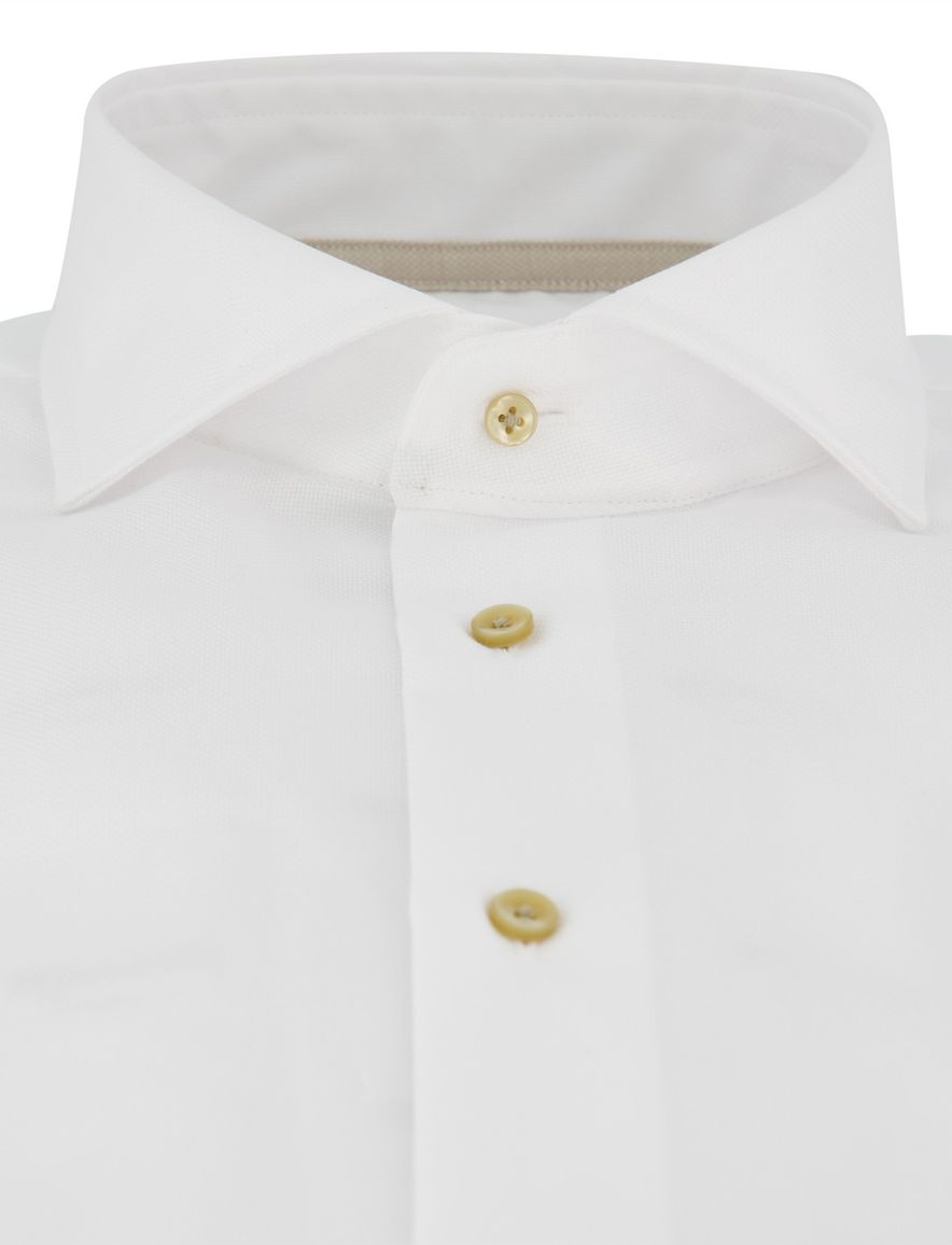 Wit overhemd Michaelis slim fit cutaway boord