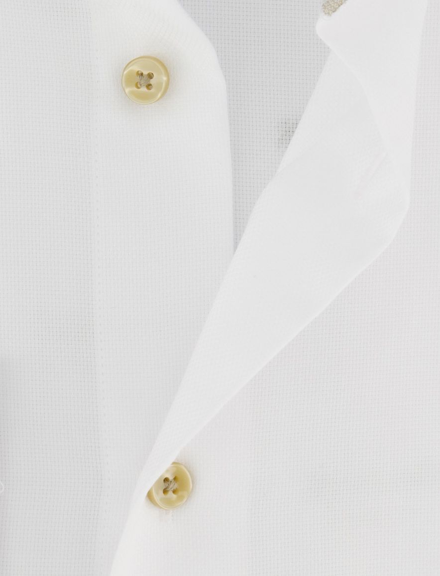 Wit overhemd Michaelis slim fit cutaway boord