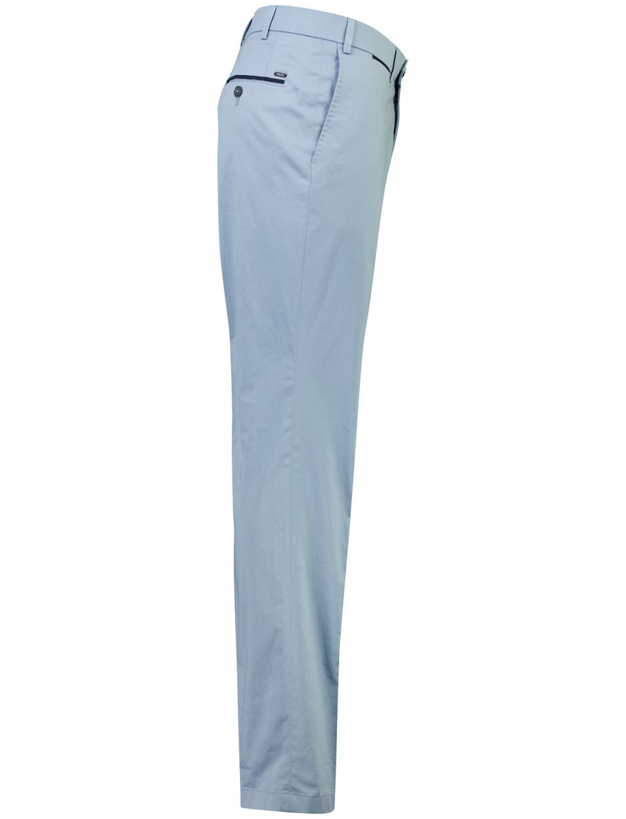Blauwe pantalon Hiltl flatfront