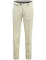 beige pantalon Hiltl normale fit zonder omslag