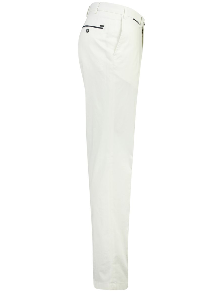 Witte pantalon flatfront Hiltl