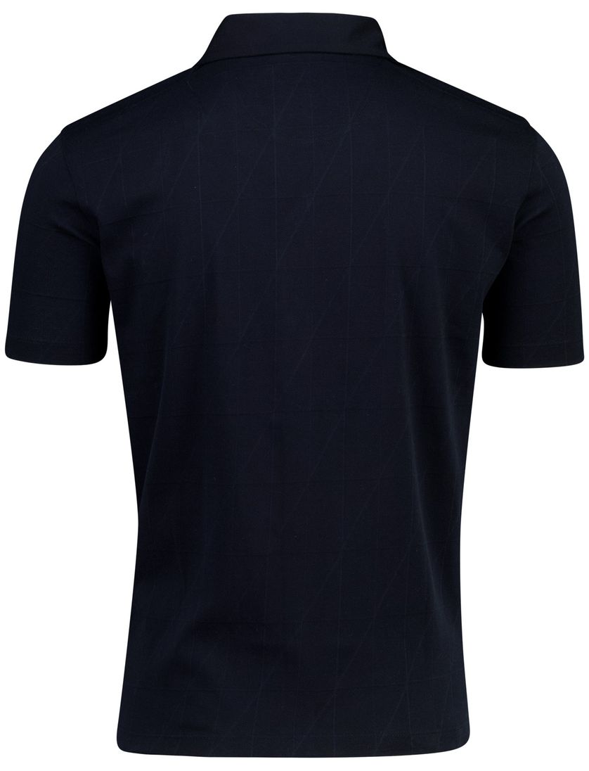 Navy overhemd Pierre Cardin Atelier korte mouwen knopen