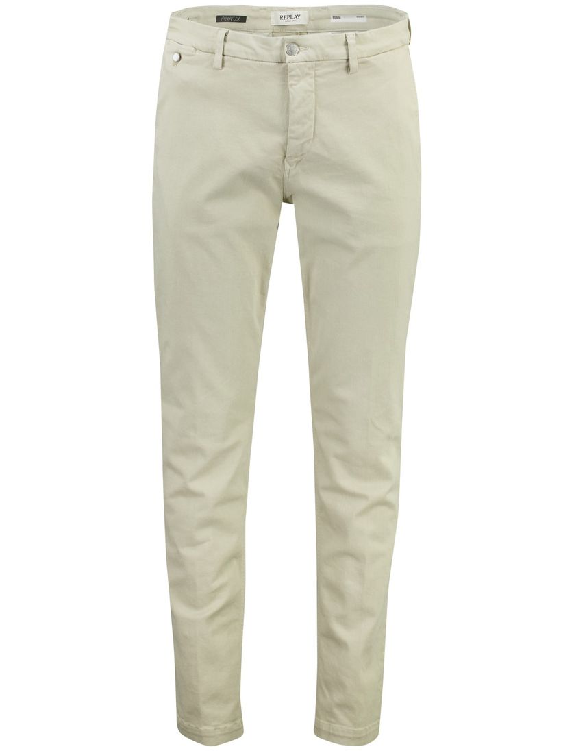 pantalon flatfront Replay slim fit flatfront model
