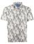 Poloshirt Eden Valley wit groen bloemen printje normale fit