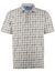 Poloshirt Eden Valley groen printje normale fit 3 knoops