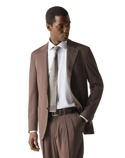 Corneliani Colbert Corneliani normale fit bruin