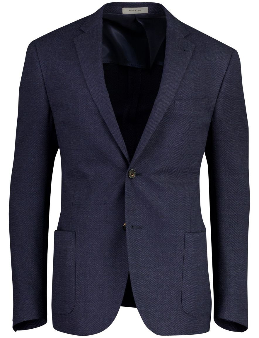 Colbert Corneliani scheerwol navy met viscose voering