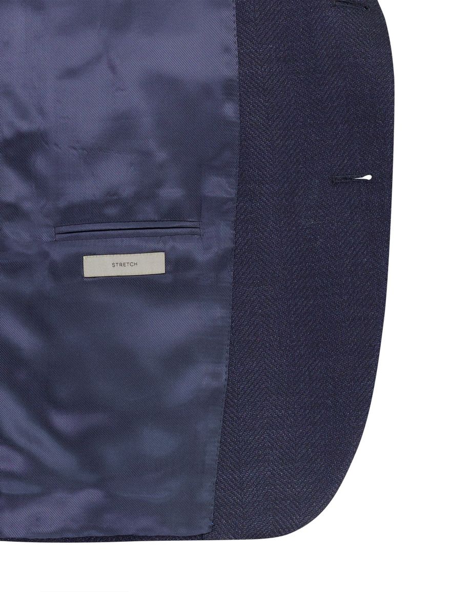 Colbert Corneliani scheerwol navy met viscose voering