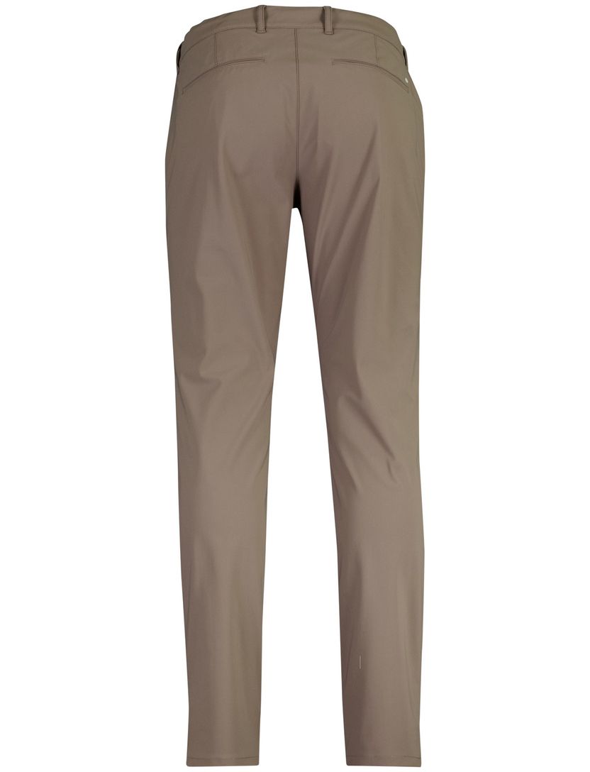 Pantalon North84 elastische band slim fit bruin