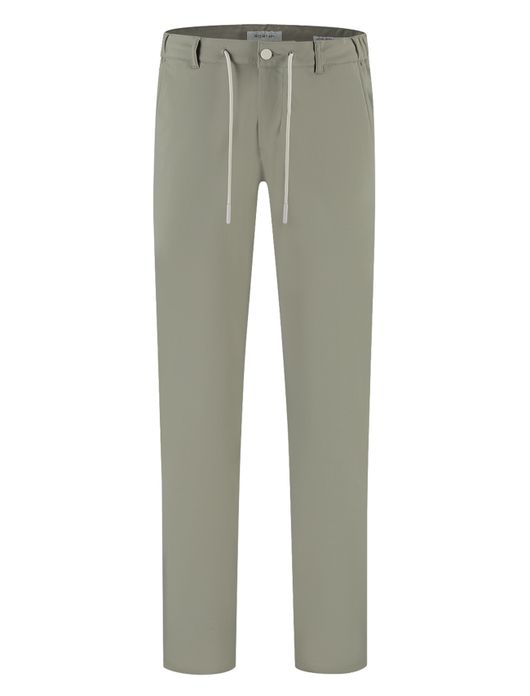 North84 Sensitive Travel Collection drawstring chino groen