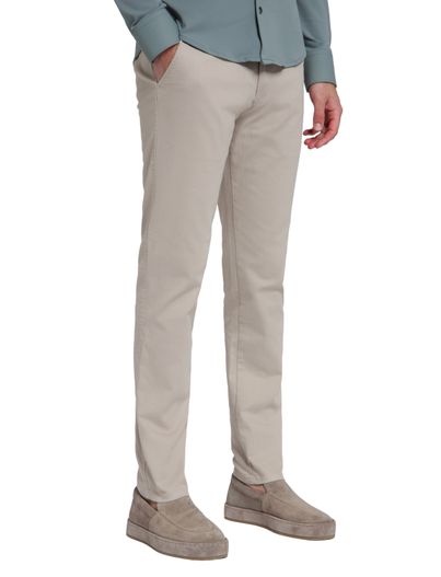 North84 Chino North84 Infinity Flex effen beige