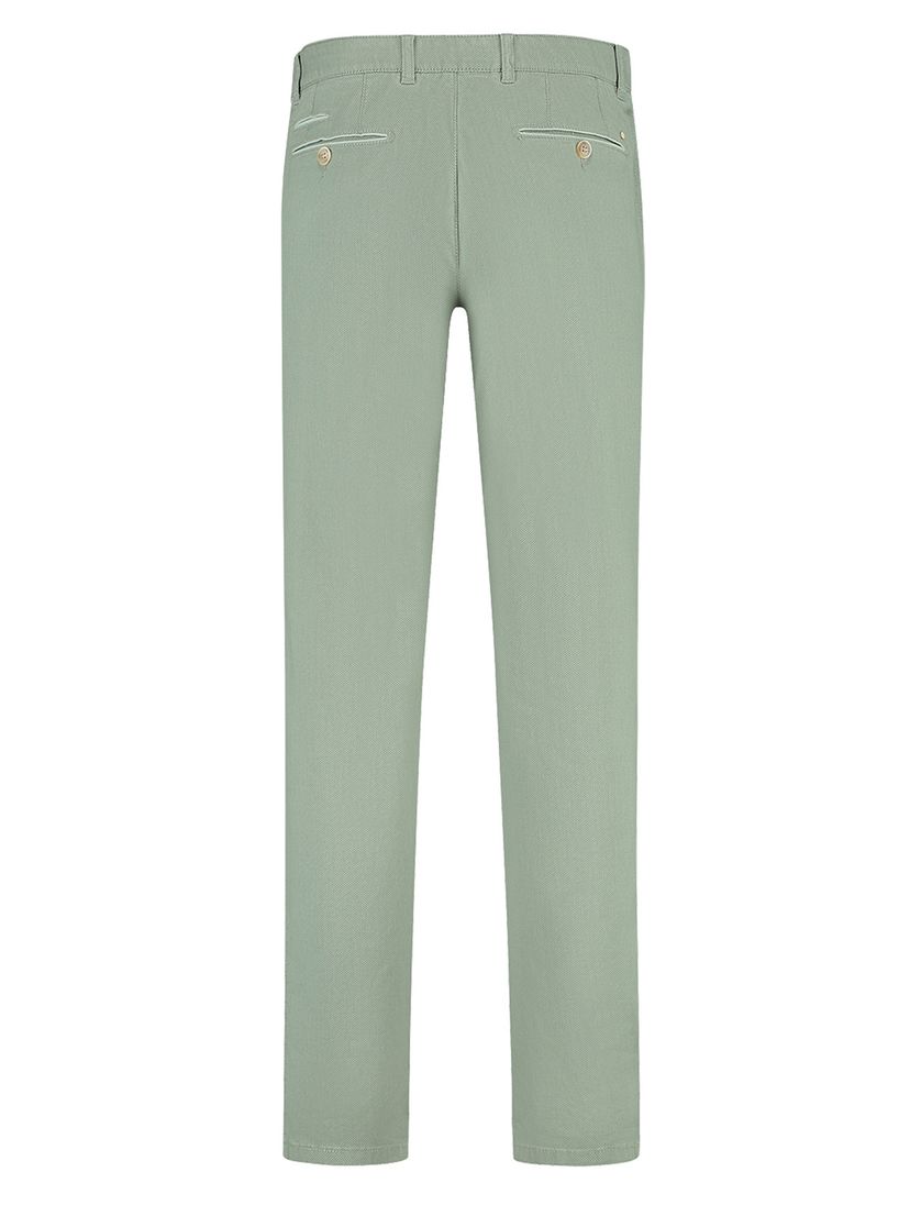 Chino North84 Luxury Comfort gemêleerd groen