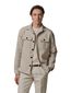 Overshirt Profuomo creme katoen