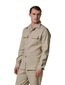 Overshirt Profuomo beige katoen