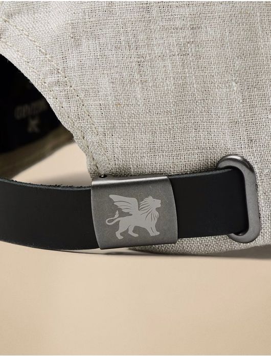 Vanguard cap grijs linnen