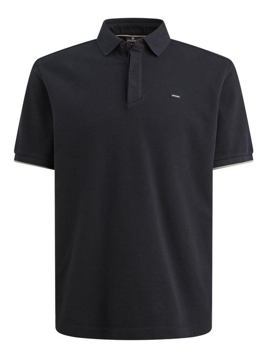 Vanguard polo donkerblauw 3-knoops