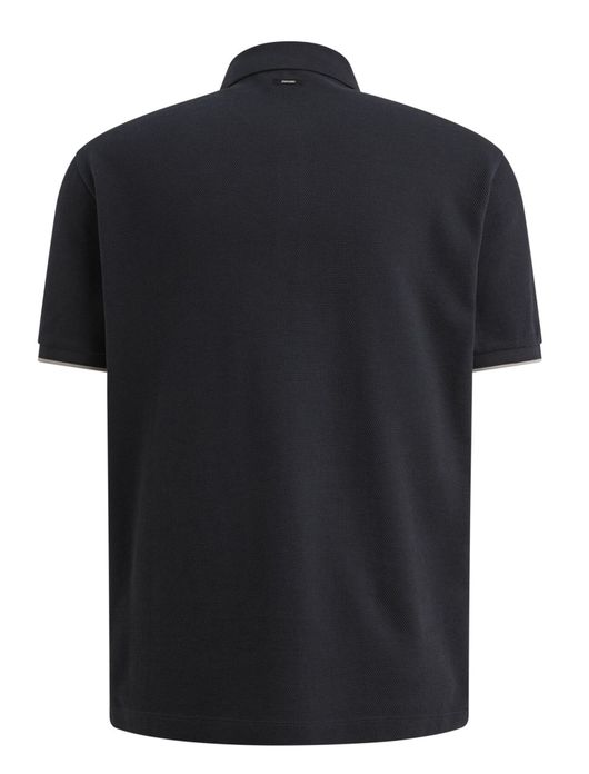 Vanguard polo donkerblauw 3-knoops