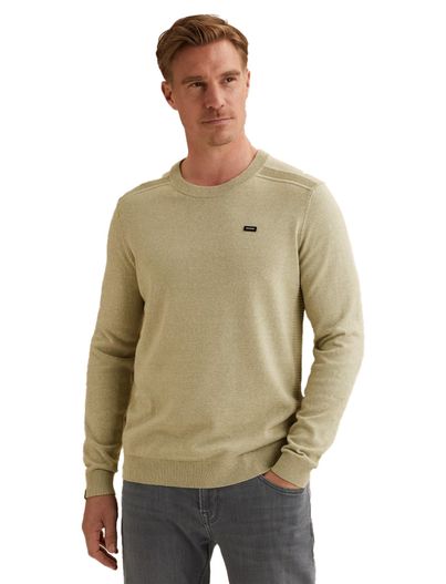 Vanguard Vanguard Trui beige gebreid