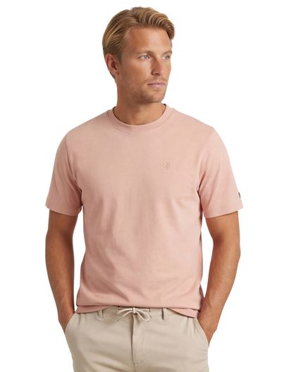 Cast Iron T-shirt Cast Iron ronde hals oranje