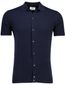 Born with Appetite fulton knit polo knopen navy