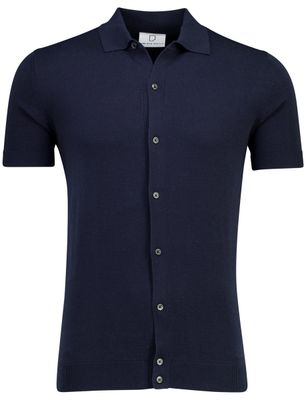 Born With Appetite Navy doorknoop polo Born with Appetite met boord