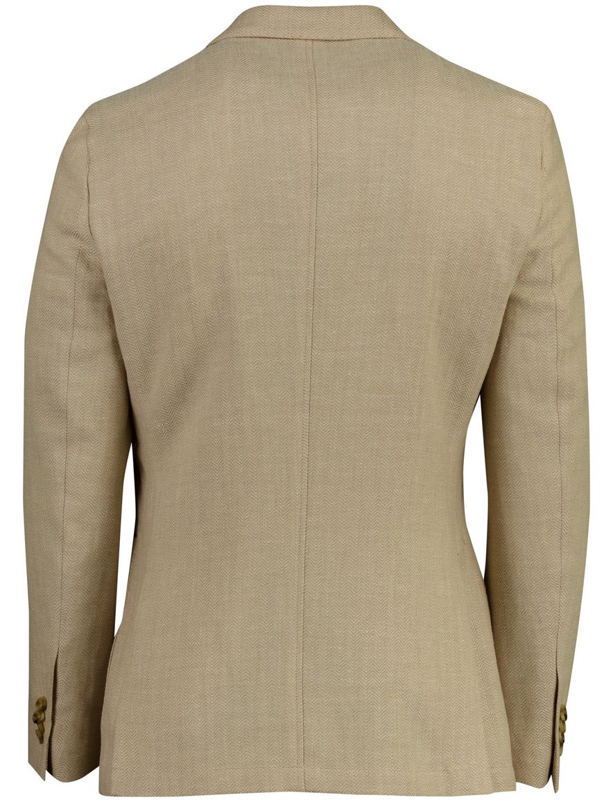 Colbert Born with Appetite beige slim fit linnen