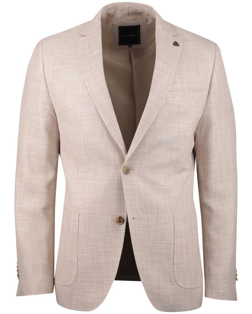 beige colbert Scotland Blue gemeleerd