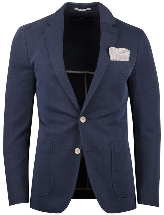 Portofino colbert donkerblauw pochet